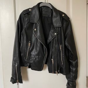 Blank NYC Black Leather Jacket